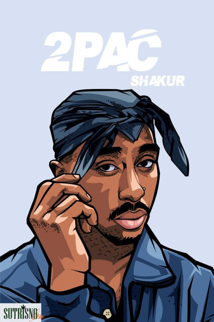 2Pac: Embracing 'Thug Life' in the Heart of LA Wallpaper