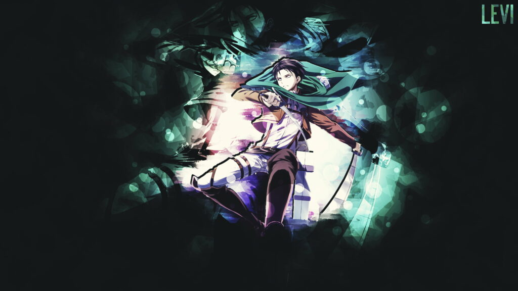 Legendary Warrior: Levi Ackerman in Epic 4K UHD Anime Wallpaper
