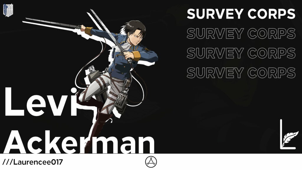 Powerful Levi Ackerman Soars in Attack on Titan: Wings of Dom - Stunning Anime Wallpaper in 4K
