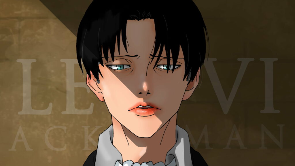 Levi Ackerman: Titan Slayer in Stunning QHD 2K Wallpaper