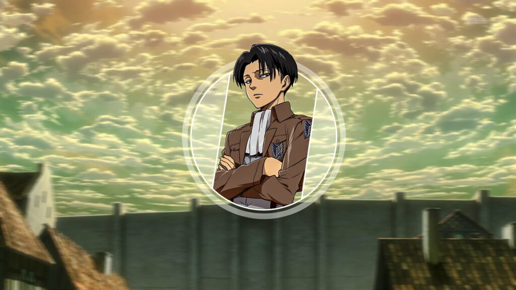 The Unyielding Strength of Levi Ackerman - Immersive HD Wallpaper of Attack On Titan's Anime Marvel