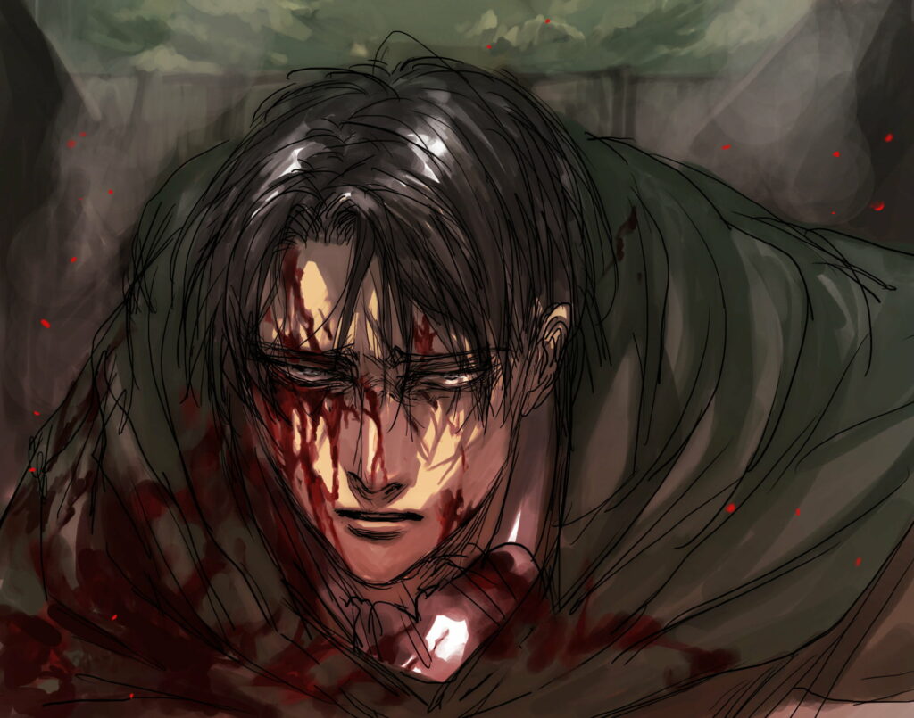 Levi Ackerman: Empowering Humanity in Stunning HD Anime Wallpaper