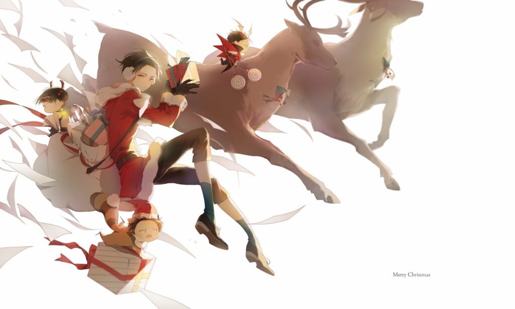 Levi Ackerman in a Majestic HD Anime Wallpaper - The Skilled Warrior from Attack On Titan