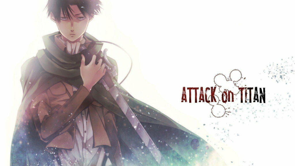 Legendary Levi Ackerman: Radiant Figure in HD Wallpaper