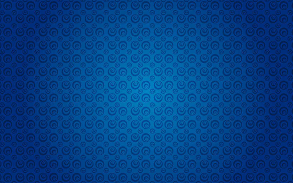 Soothing blue gradient wallpaper with delicate spiral and circle patterns for calm spaces