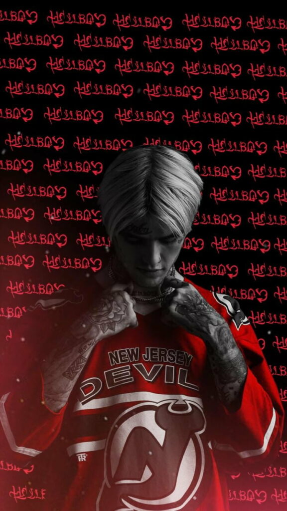 Dark Vibes: High-Definition Wallpaper featuring Lil Peep