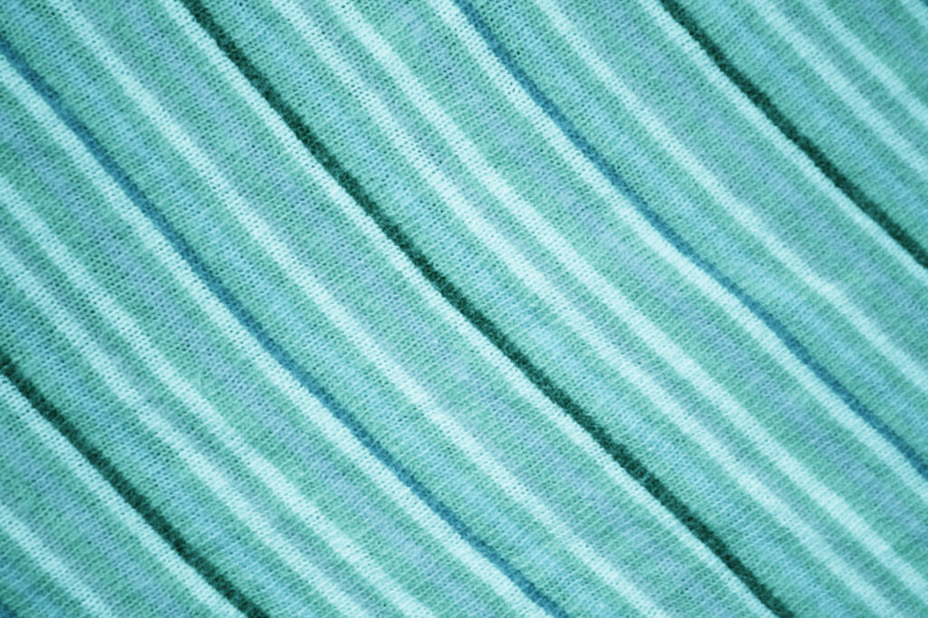 Lime Green Striped Fabric Texture - Soft, Detailed Wallpaper Background