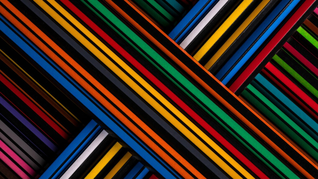 Symphony of Abstract Lines: A Captivating 4K Digital Artwork for Wallpaper
