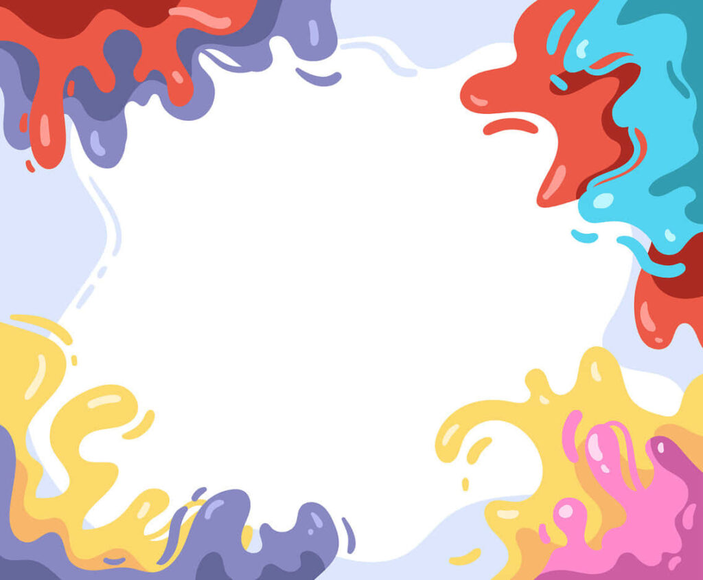 Colorful Abstract Vector Wallpaper with Dynamic Fluid Shapes