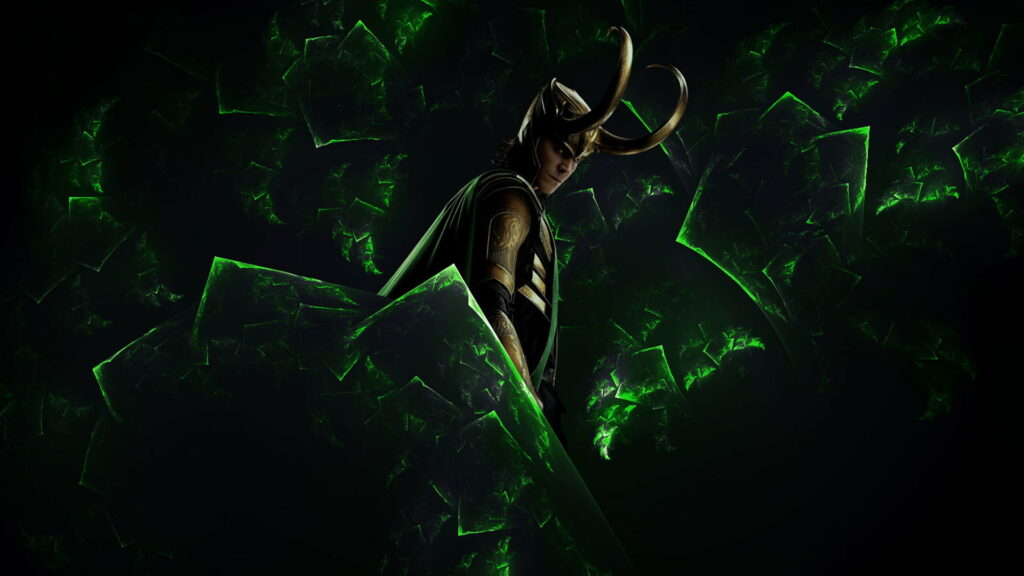 Enigmatic Loki Emerges: A Captivating HD Wallpaper from the Avengers Loki Movies