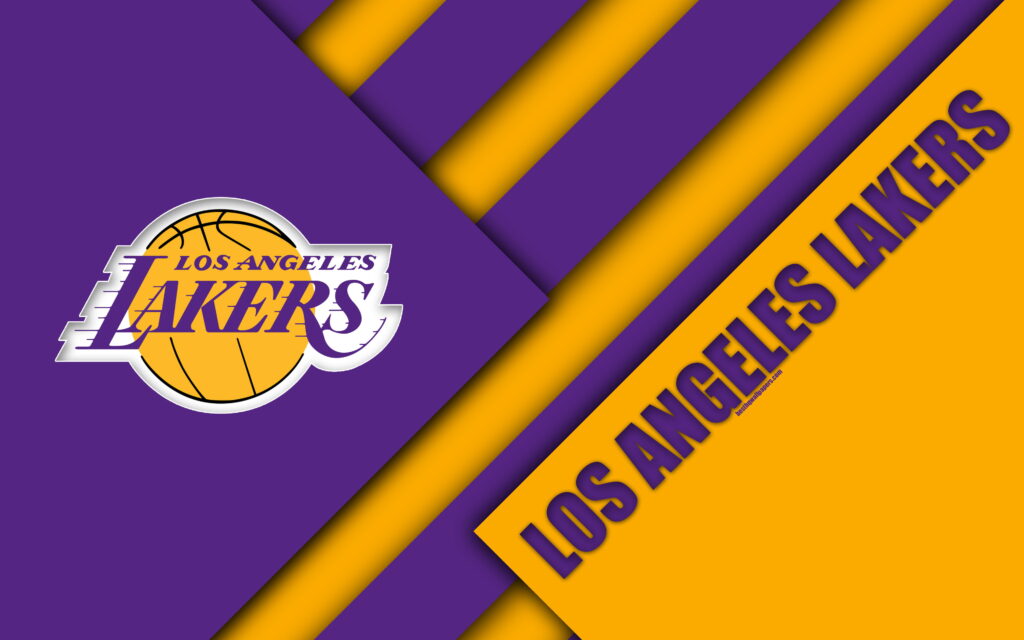 Lakers Legacy: NBA Basketball Logo in Stunning 4K Wallpaper Background Photo
