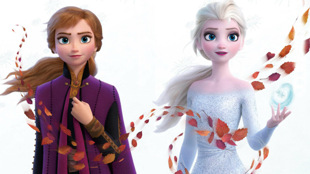 Frozen: An Inspiring Tale of Sisterly Love and Triumph against Adversity - Captivating Movie Backdrop Wallpaper