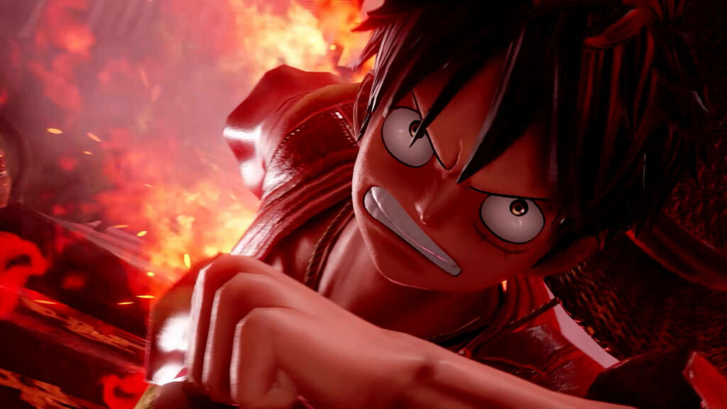 Furious Luffy: Conqueror of the Seas - Captivating 1920x1080 Wallpaper