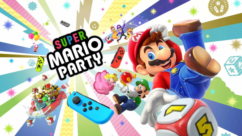 Ultimate Luigi: Embark on a Super Mario Party Adventure in High-Definition Bliss Wallpaper