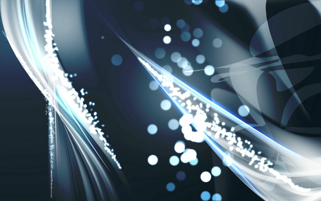 Stunning 2560x1600 Abstract Wallpaper with Luminous Lines & Glow