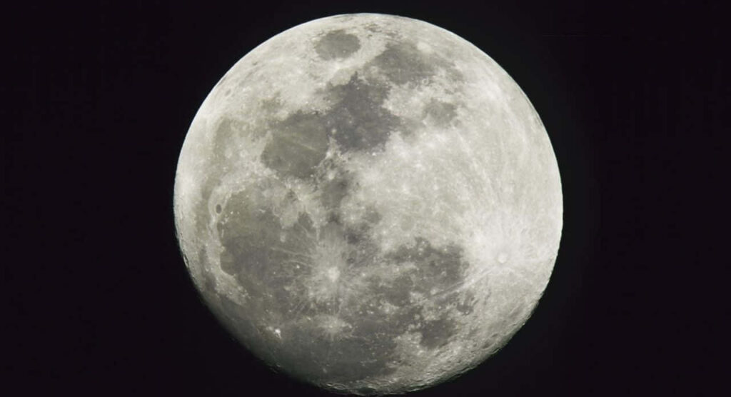 Luminous Moon Wallpaper: Stunning Night Sky Background