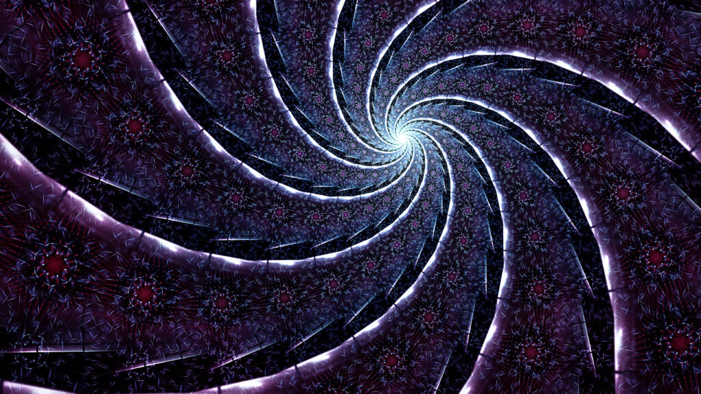 Luminous Spiral Abstract Wallpaper - Stunning 4800x2700 Background