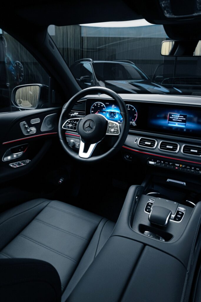 Luxurious Mercedes Interior: Sleek Design & Advanced Features Wallpaper
