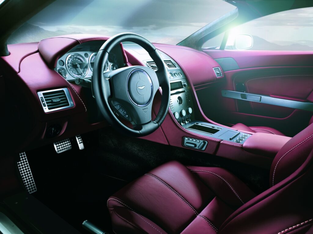 Luxurious 2005 Aston Martin V8 Vantage Interior Wallpaper