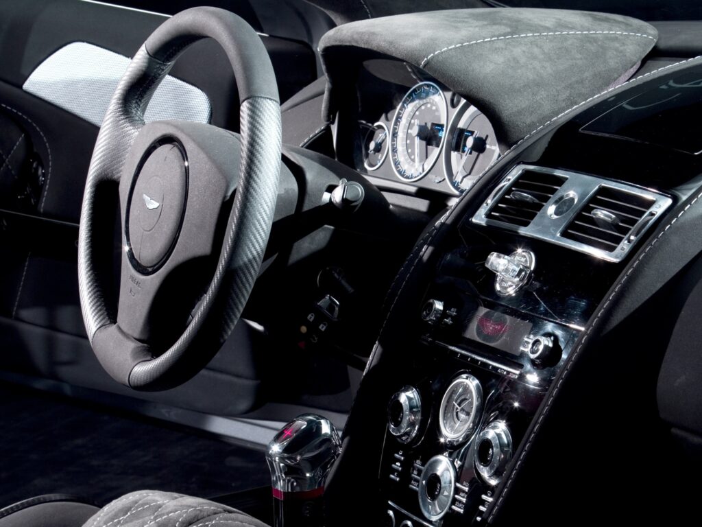 Luxurious 2006 Aston Martin DBS Interior - Sleek Design & Detail Wallpaper