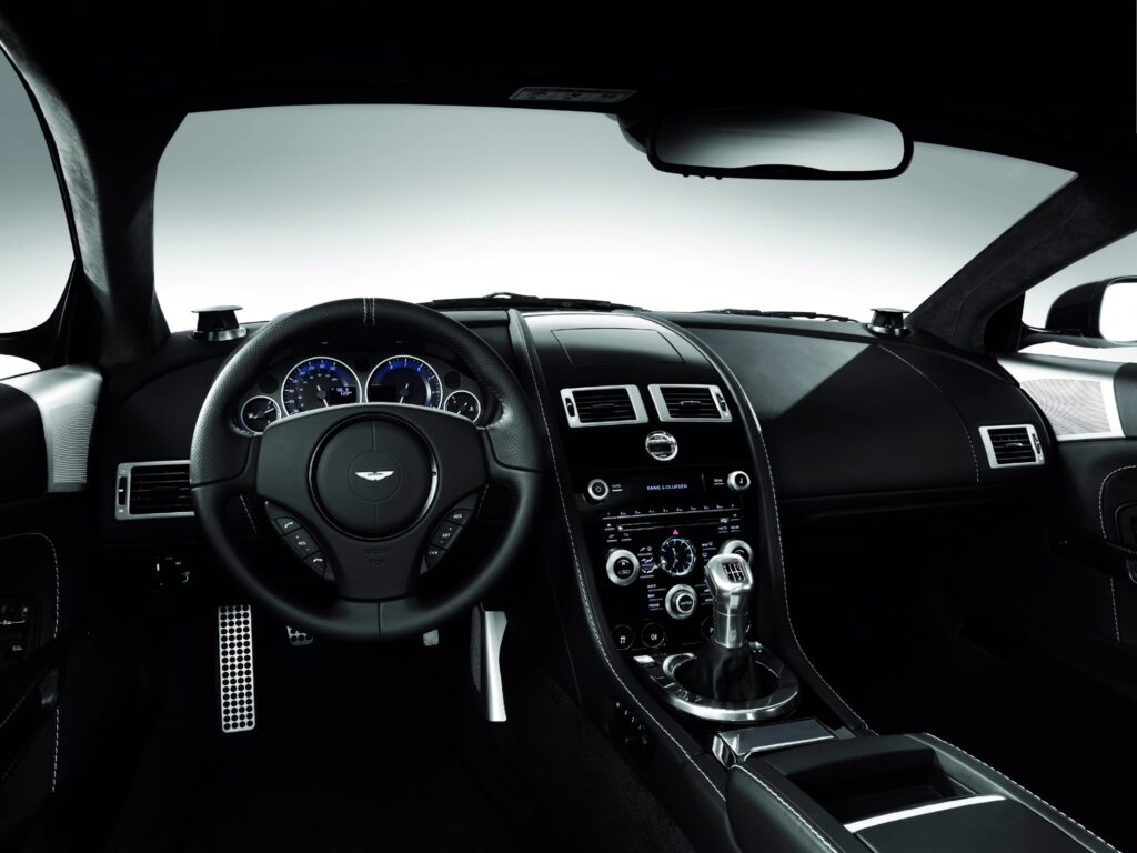 Luxurious 2008 Aston Martin DBS Interior Wallpaper - Elegant Design