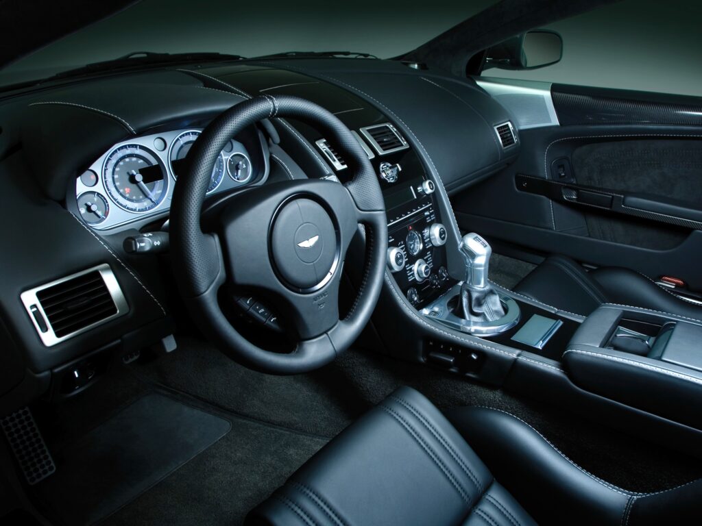 Luxurious 2008 Aston Martin DBS Interior Wallpaper - Sleek Design