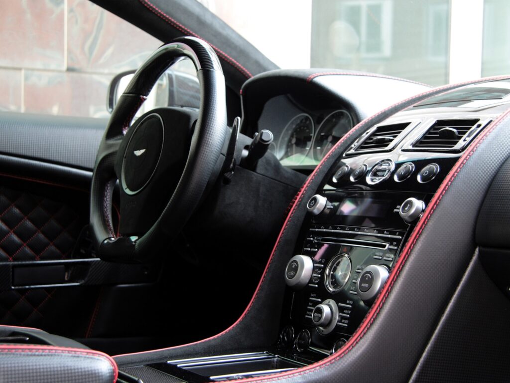 Luxurious 2011 Aston Martin DBS Interior Wallpaper