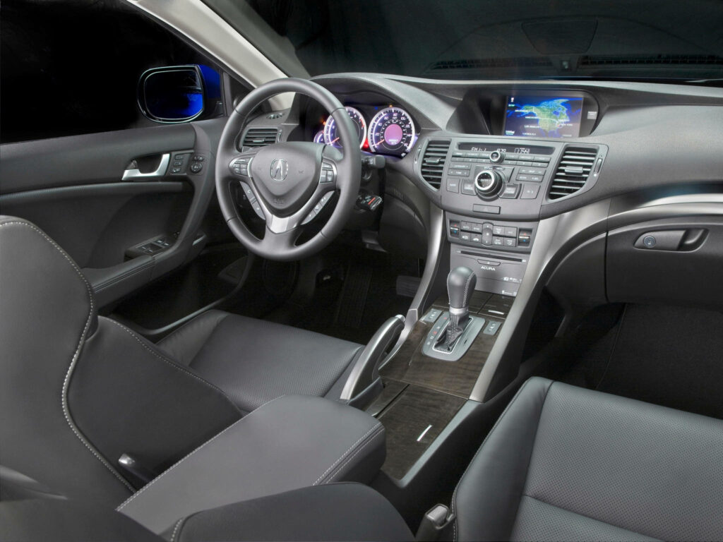 Luxury Acura Car Interior Wallpaper: Sleek Design & Features