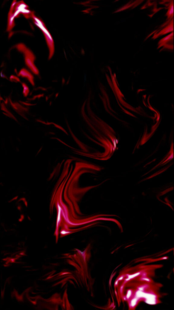 Luxury Dark Red Wallpaper with Silky Watery Texture Design