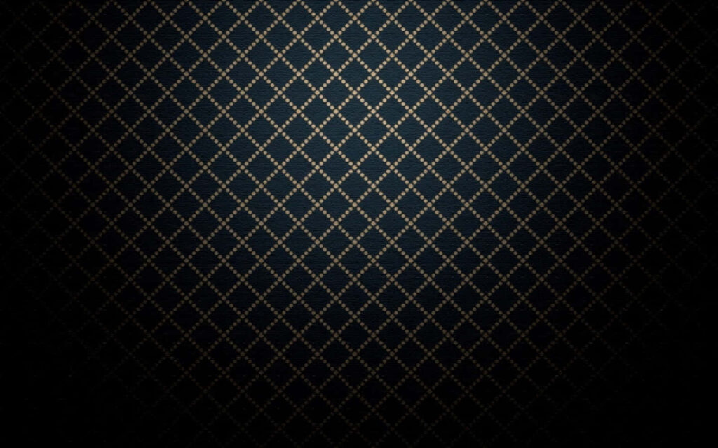 Luxurious Gold Diamond Pattern Wallpaper on Black Background