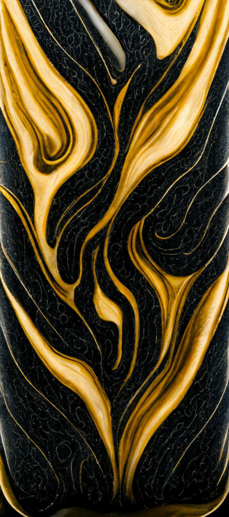 Luxurious Gold & Black Wallpaper Background: Sophisticated Design