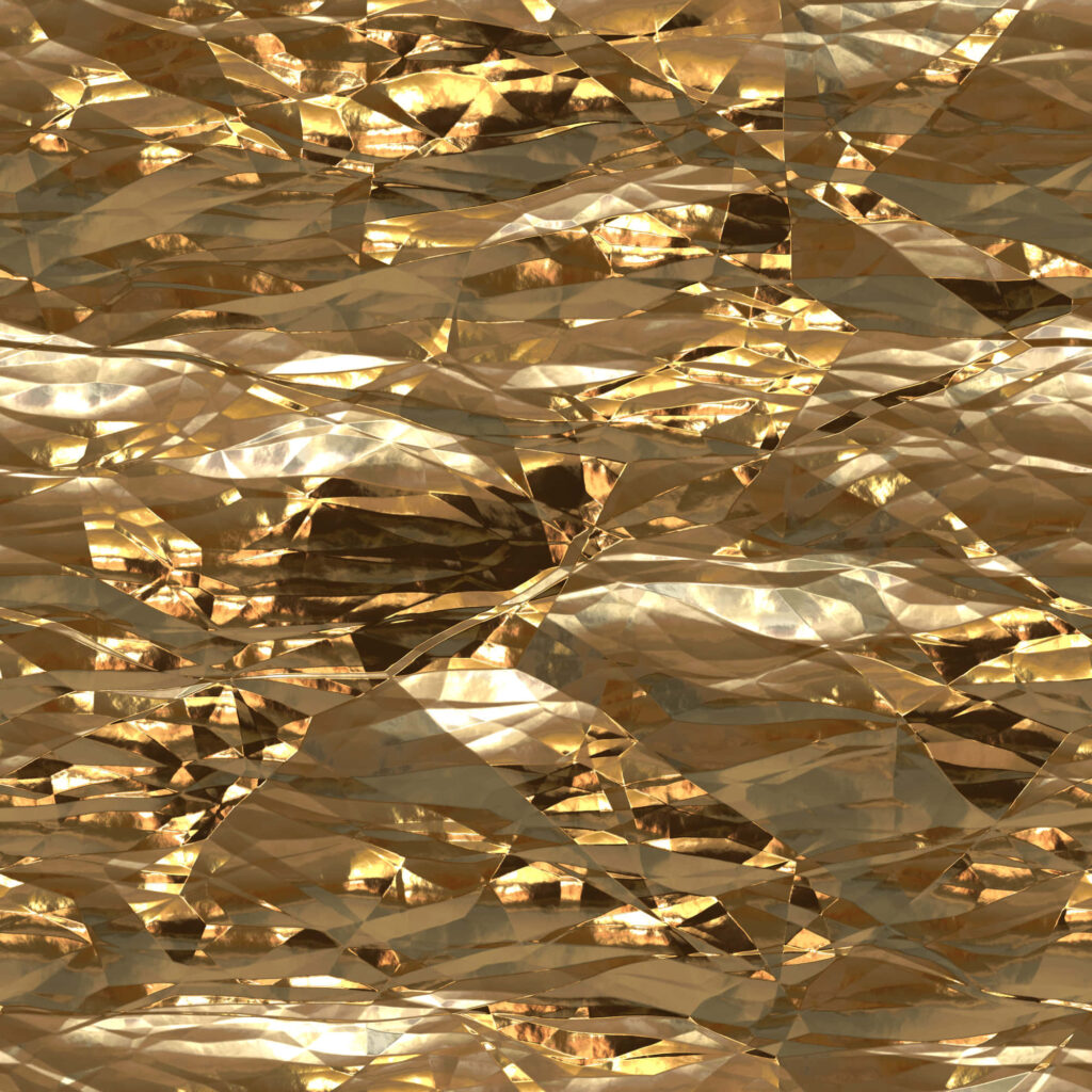 Luxurious Textured Wallpaper with Shimmering Gold Streaks Design