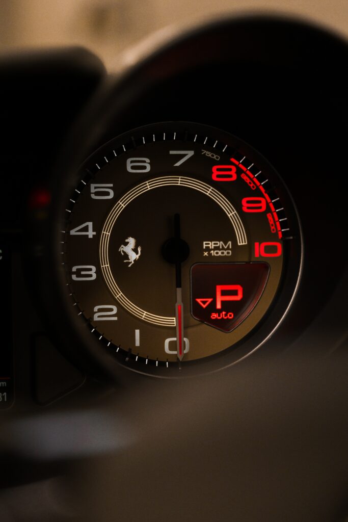 Luxury Car Speedometer Close-Up: Design & Precision Wallpaper