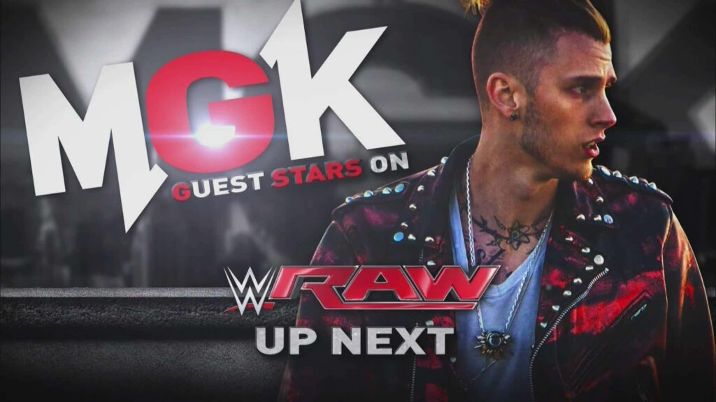 MGK WWE Raw Wallpaper: Dynamic Design & Branding Background