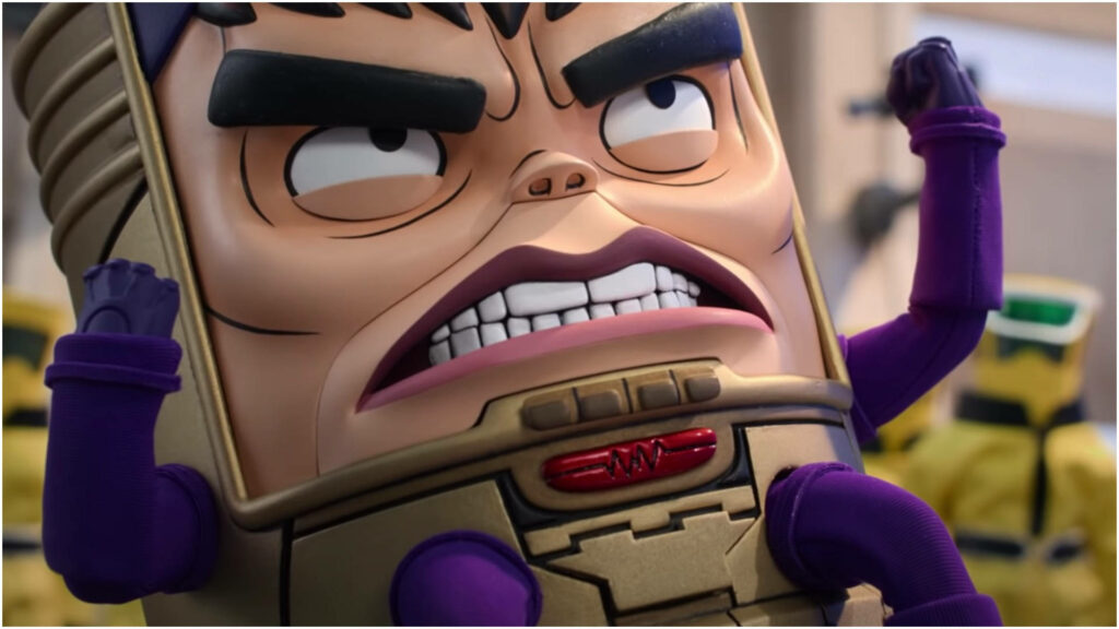 MODOK Stop-Motion Parody Wallpaper - Humor Meets Marvel Charm