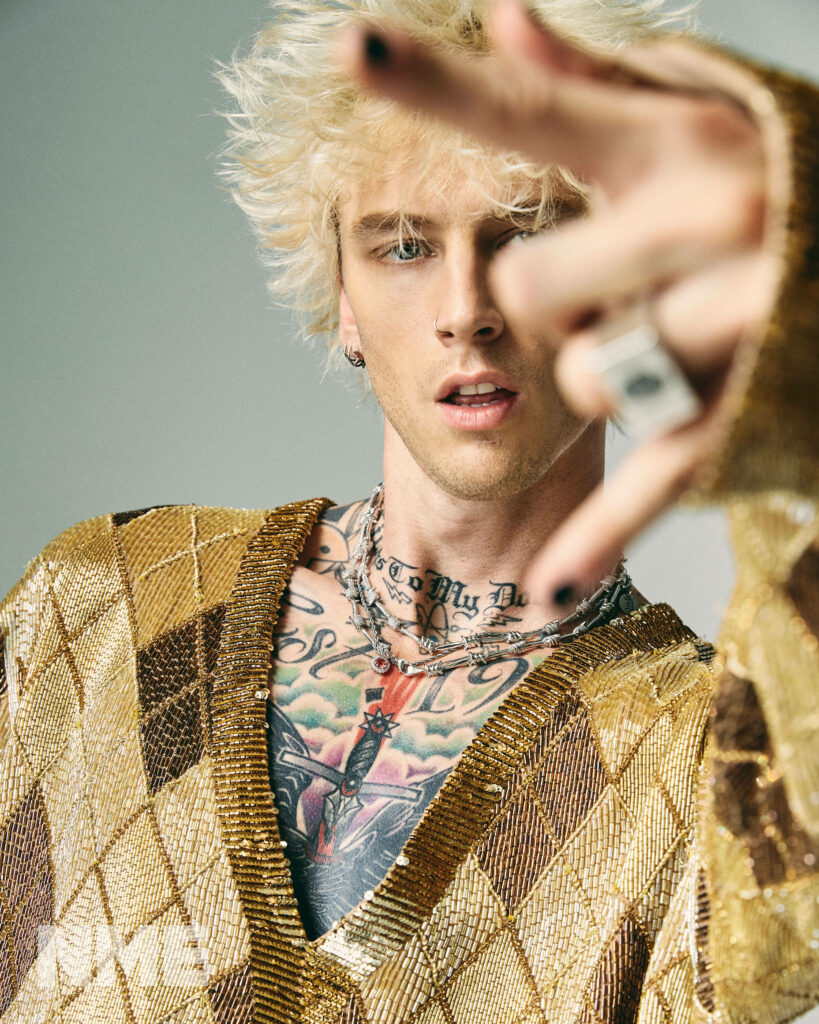 Machine Gun Kelly: Edgy Style & Tattoos on NME Magazine Cover Wallpaper