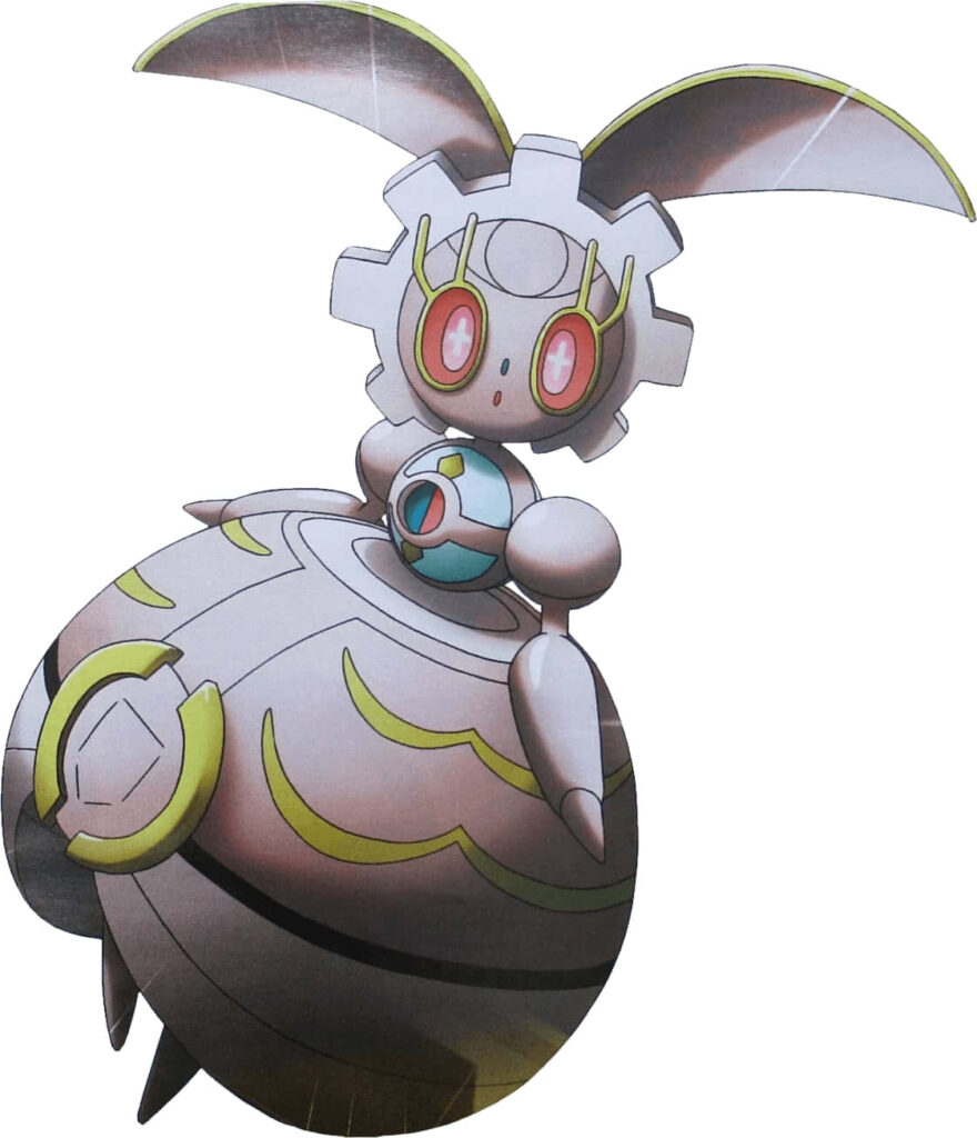 Stunning Magearna Wallpaper: Elegant Mechanical Pokémon Design