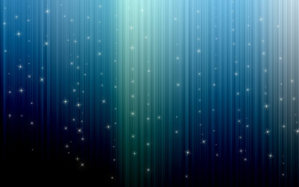 Serene Blue Gradient Wallpaper with Starry Depth - 1680x1050