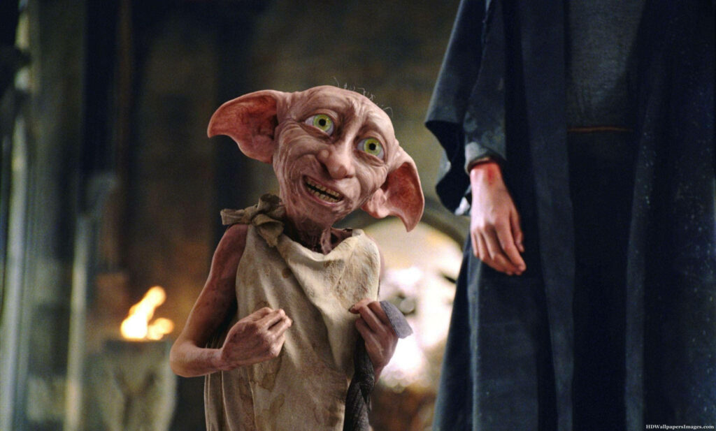 Dobby Wallpaper: Enchanting House-Elf Design for Harry Potter Fans