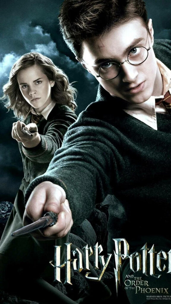 Hermione and Harry Bring Magic to Your Phone as the Order of the Phoenix Unites Wallpaper