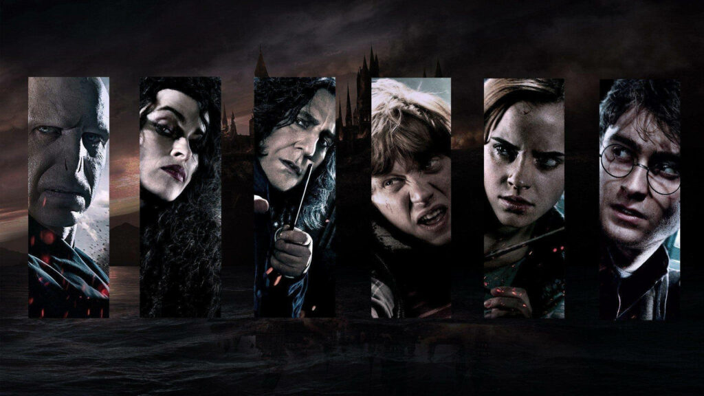 Magical Hogwarts Wallpaper: Iconic Harry Potter Characters & Snape