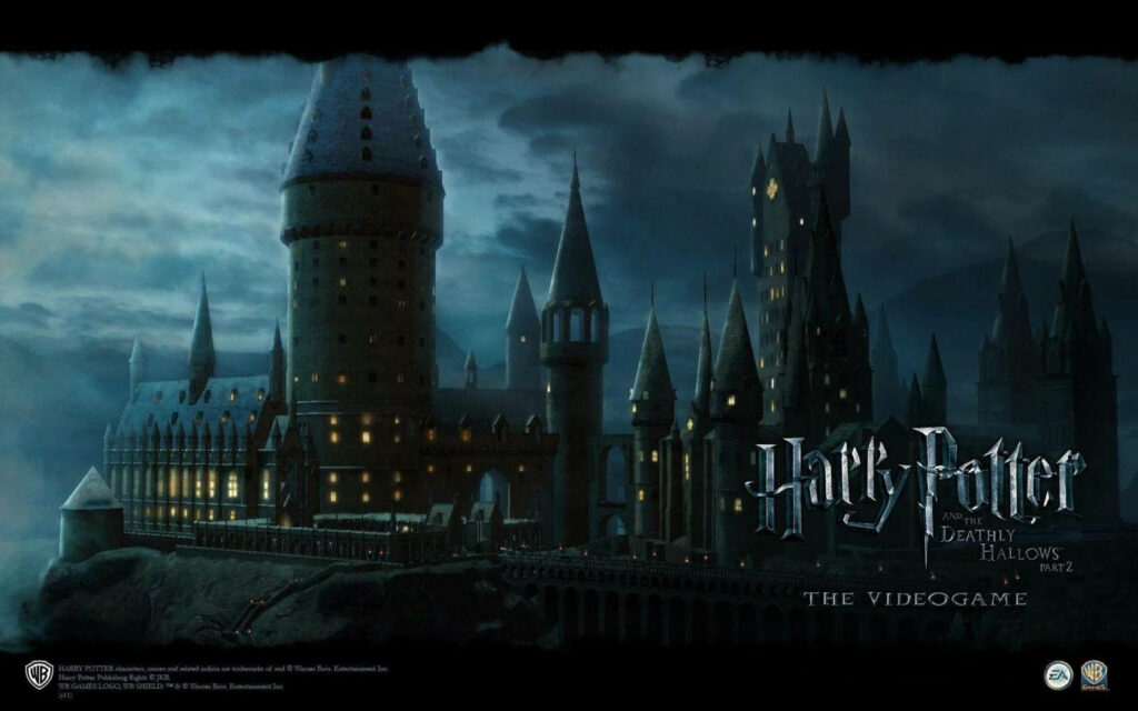 Dark Hogwarts Castle Wallpaper: Magical iPad Background for Fans