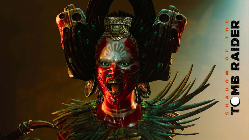 Fierce Fury: Crimson Fire Ignites the Tomb Raider's World Wallpaper