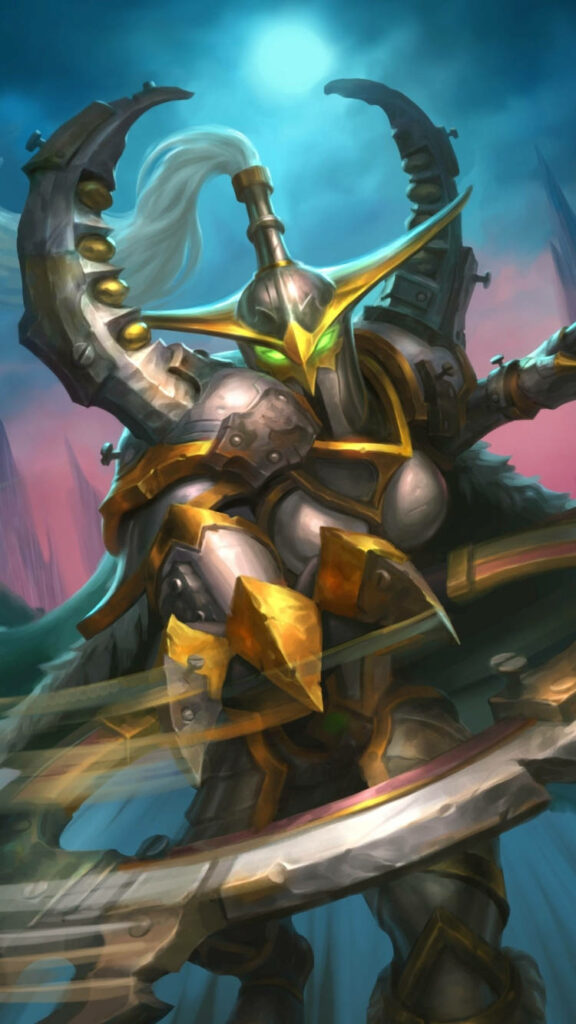 Maiev Shadowsong Wallpaper: Fantasy Art from Hearthstone