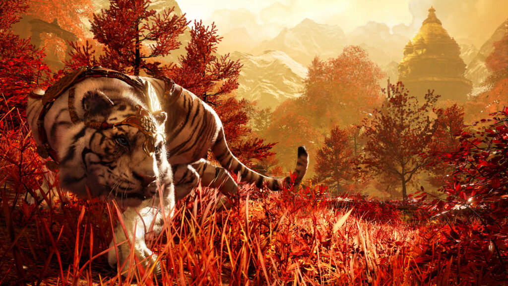 Master Predator Roaming the Wilds of Far Cry 4 - Captivating Far Cry 4 Scenic Wallpaper
