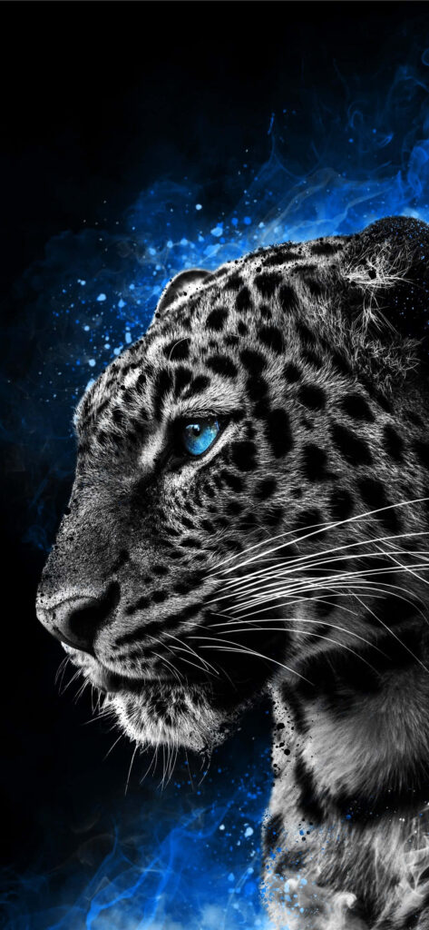 Majestic Leopard iPhone Wallpaper: Bold Adventure Awaits!