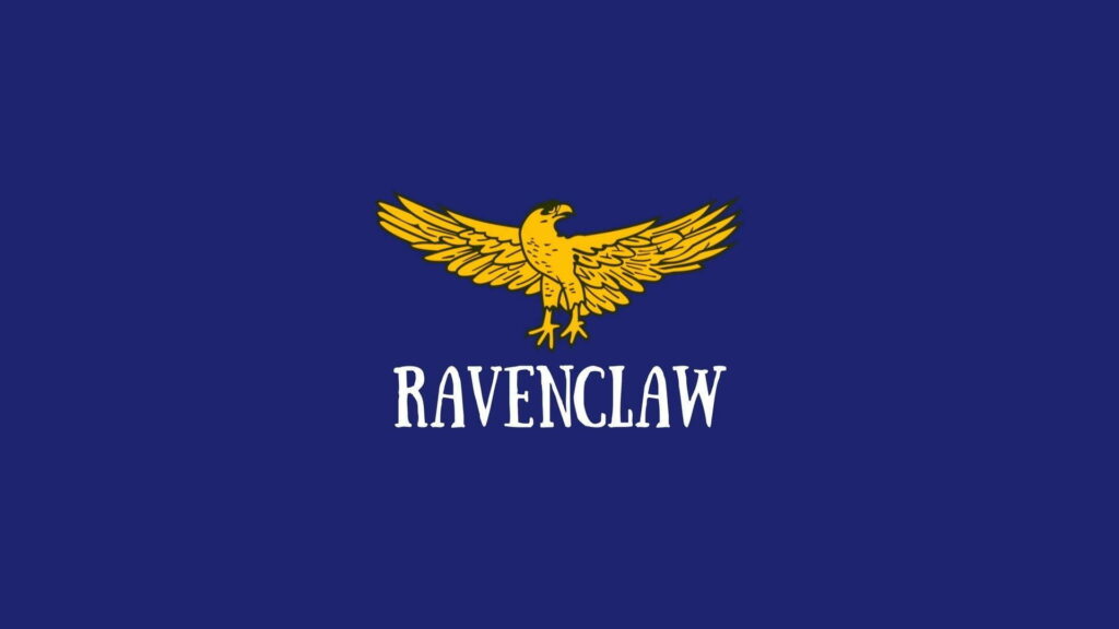 Magical Aesthetics: A Stunning HD Wallpaper of Ravenclaw House from Harry Potter