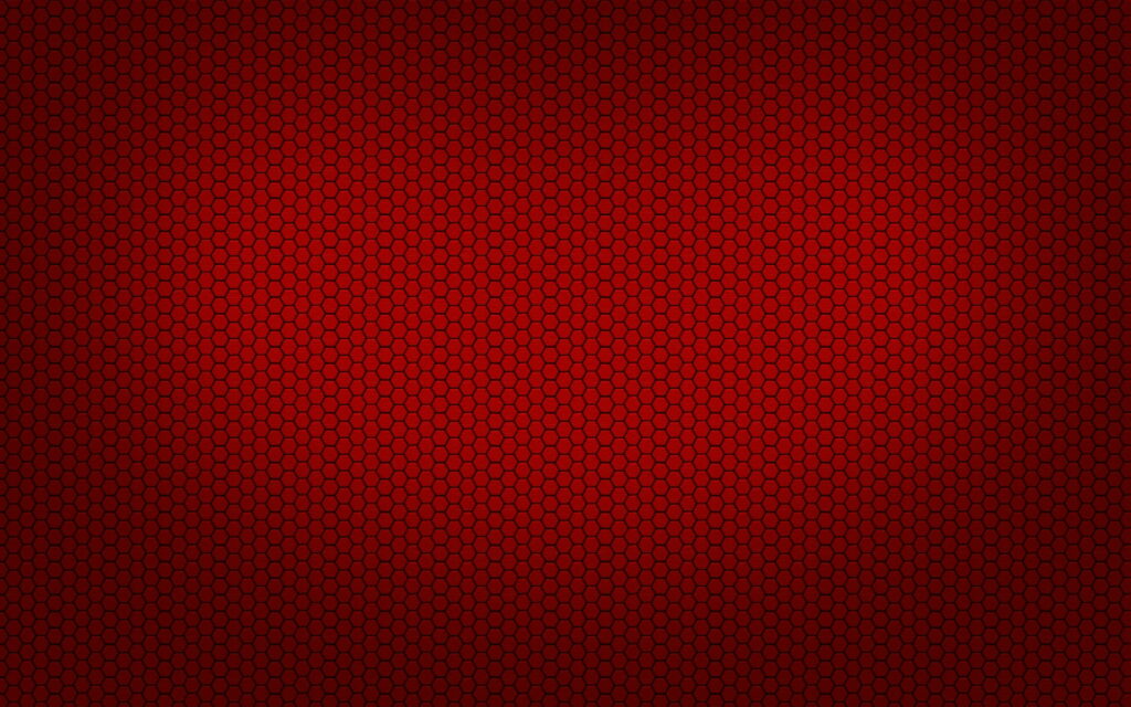 Crimson Geometric Web: HD Wallpaper of a Vibrant Red Honeycomb Mesh