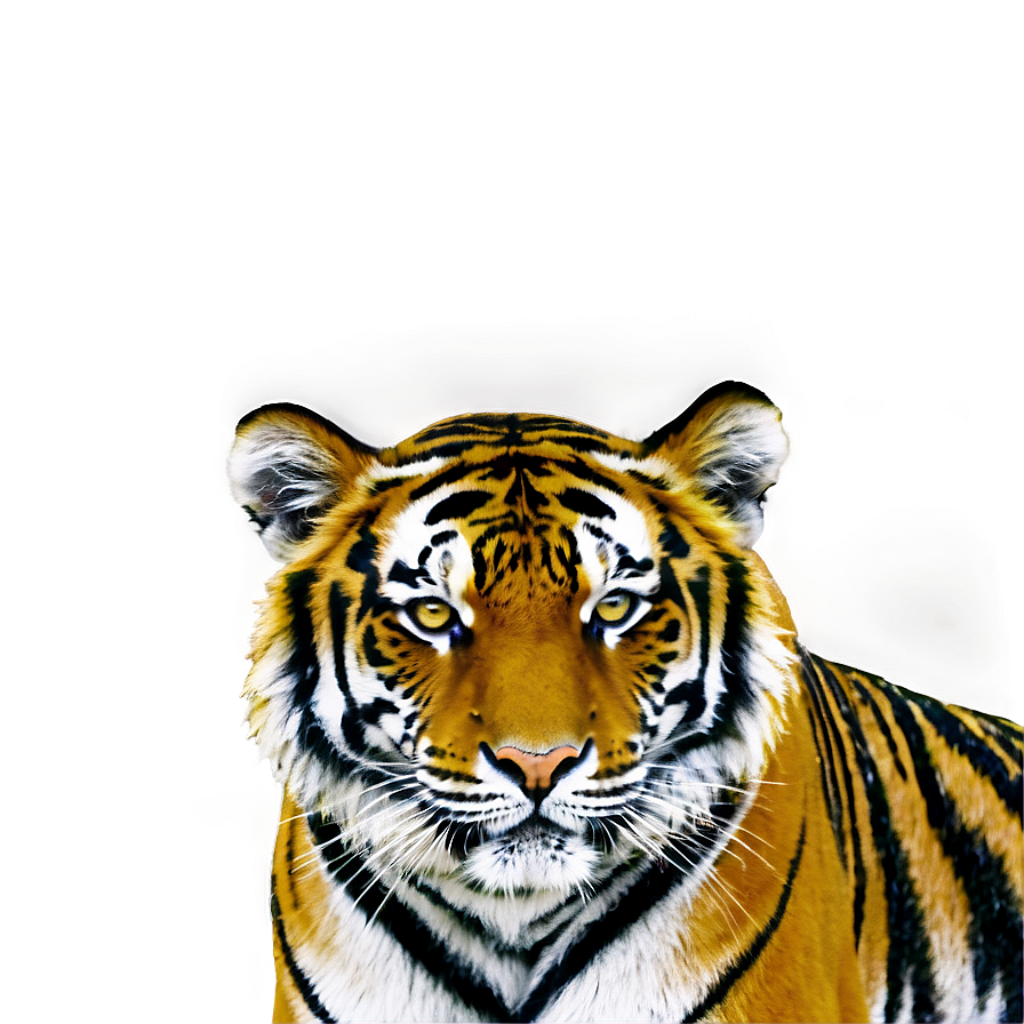 Striking Tiger Wallpaper: Majestic Jungle Background & Intense Gaze