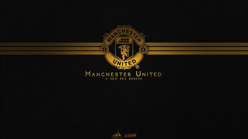 Manchester United's Finest Display: Captivating HD Wallpaper with Text